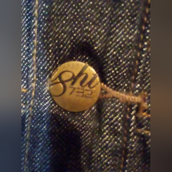 8732 Motor Club (Young Jeezy) Raw Denim Embroidered Hip Hop Jacket Men 2XL Blue - Picture 10 of 16